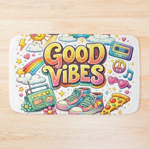 Item preview, Good Vibes Positive Energy Artwork designed and sold by HiteshArt111.