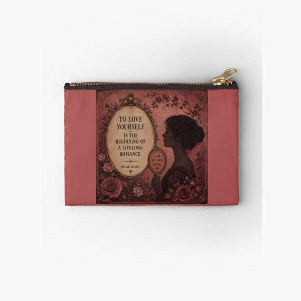 Item preview, To love yourself is the begining of a lifelong romance designed and sold by LiteraryLoves.
