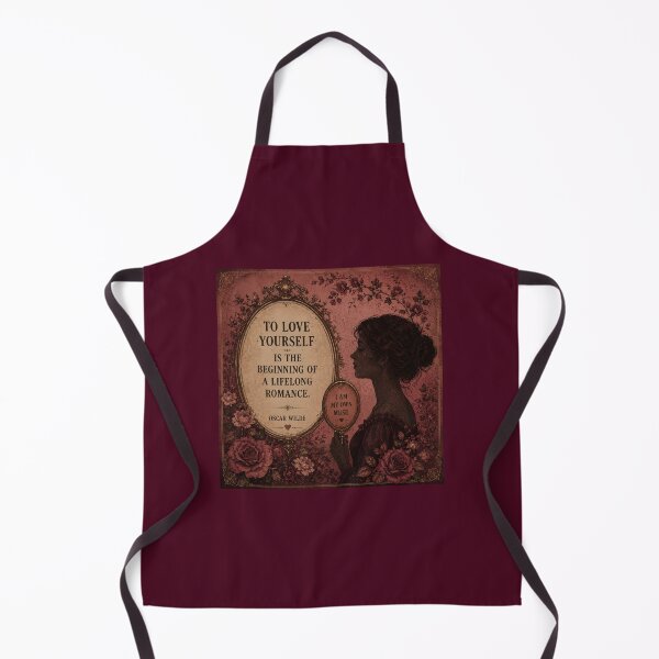 Item preview, To love yourself is the begining of a lifelong romance designed and sold by LiteraryLoves.