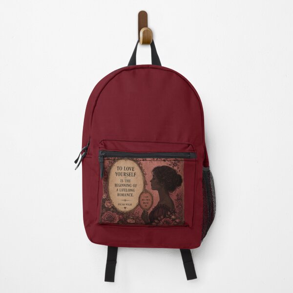Item preview, To love yourself is the begining of a lifelong romance designed and sold by LiteraryLoves.