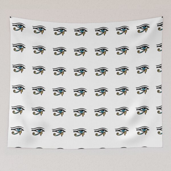Item preview, Eye of Horus — Ancient Egyptian Protection Symbol | Geometric Art designed and sold by Kemetic Studio.