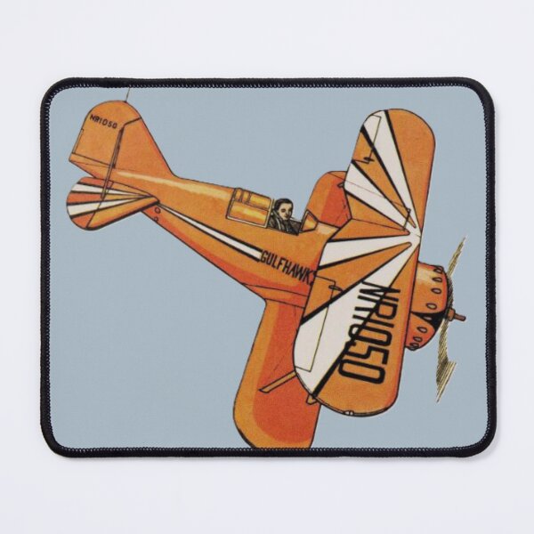 Item preview, grumman gulfhawk 1936 aerobatic orange biplane radial engine designed and sold by PilotandPlane.