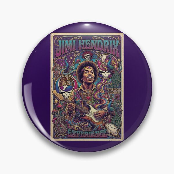 Item preview, The Jimi Hendrix Experience Poster designed and sold by Halifaxartguy.
