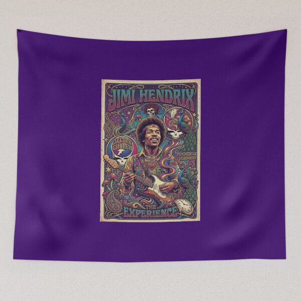 Item preview, The Jimi Hendrix Experience Poster designed and sold by Halifaxartguy.