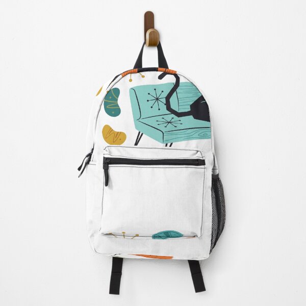 Item preview, Mid Century Modern Cat Retro Illustration designed and sold by TeNovaStudio.
