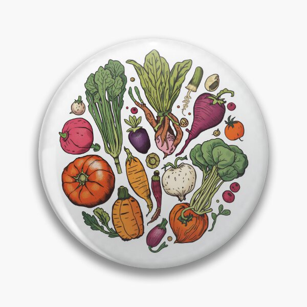 Item preview, Vintage Heirloom Vegetable Garden Harvest Botanical Collection designed and sold by Evergreen Horizon Works.