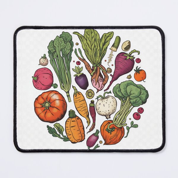 Item preview, Vintage Heirloom Vegetable Garden Harvest Botanical Collection designed and sold by Evergreen Horizon Works.