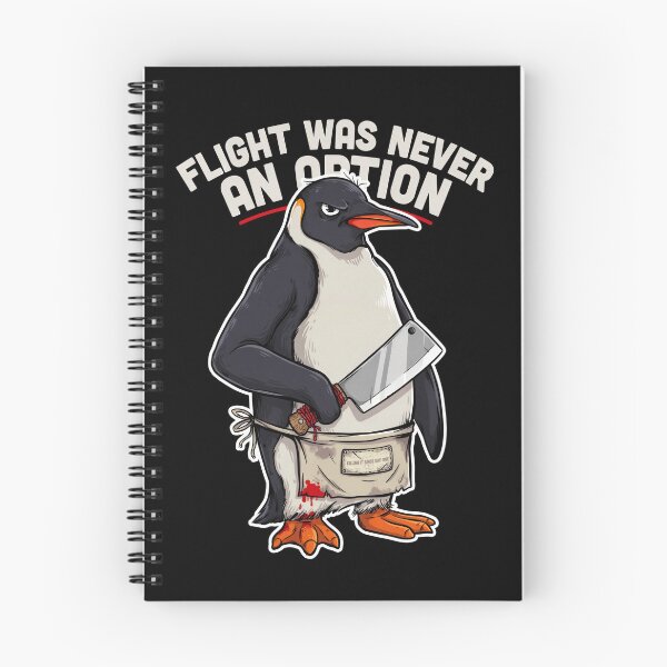 Item preview, Flight Was Never an Option Funny Penguin designed and sold by Millsoft.