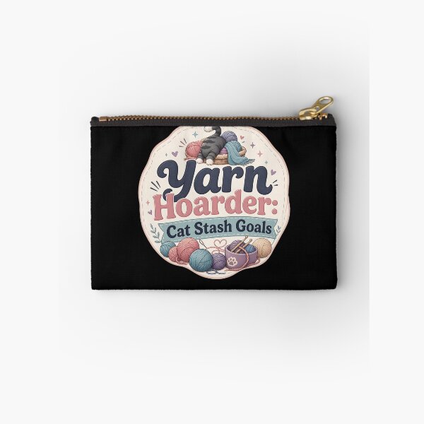 Item preview, Cat Yarn Hoarder Sticker designed and sold by FreshPixelArt.