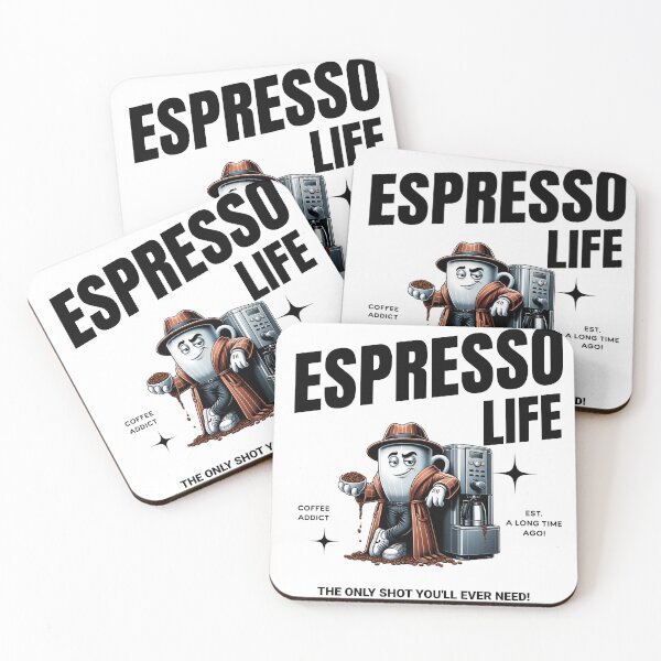 Item preview, Espresso Life designed and sold by AmpItUp.