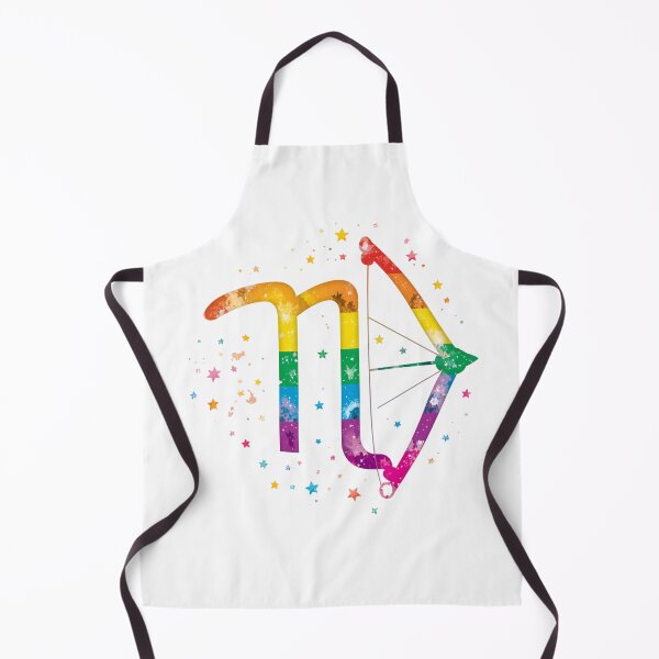 Item preview, Sagittarius Rainbow Pride Zodiac Sign designed and sold by EchoPrint Co..