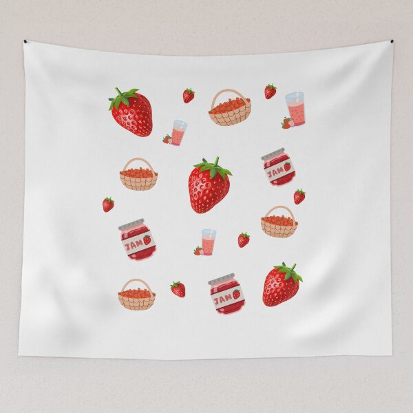 Item preview, Sweet Strawberry Pattern designed and sold by CozCollections.