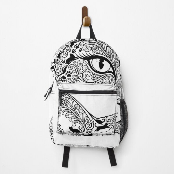 Item preview, Intricate Mandala Cat Silhouette Line Art designed and sold by TeNovaStudio.