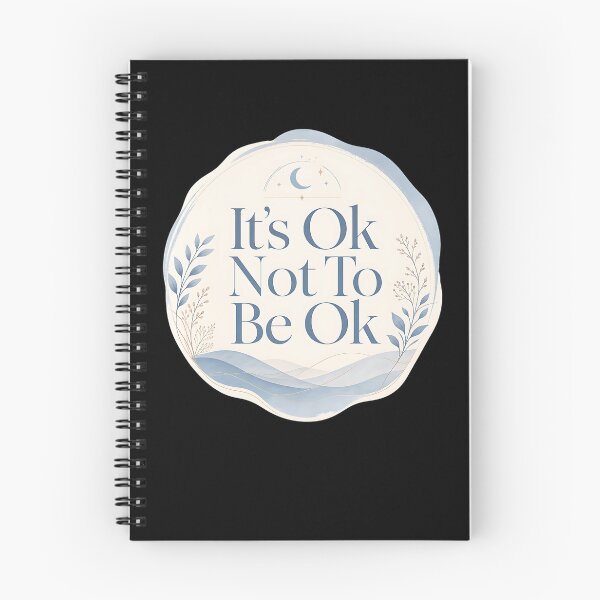 Item preview, Mental Health OK Typography designed and sold by FreshPixelArt.