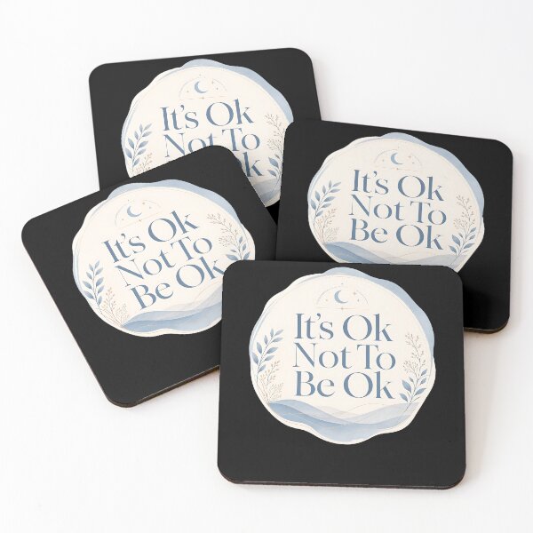 Item preview, Mental Health OK Typography designed and sold by FreshPixelArt.