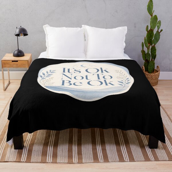 Item preview, Mental Health OK Typography designed and sold by FreshPixelArt.