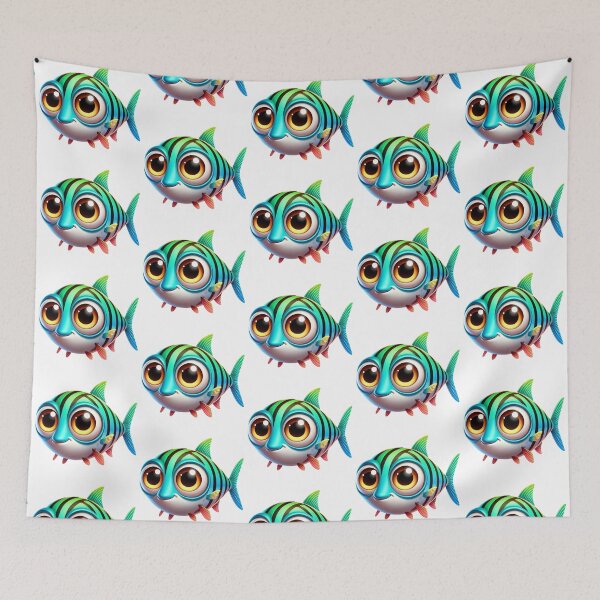 Item preview, Adorable Grunion Fish designed and sold by Sillytoe.