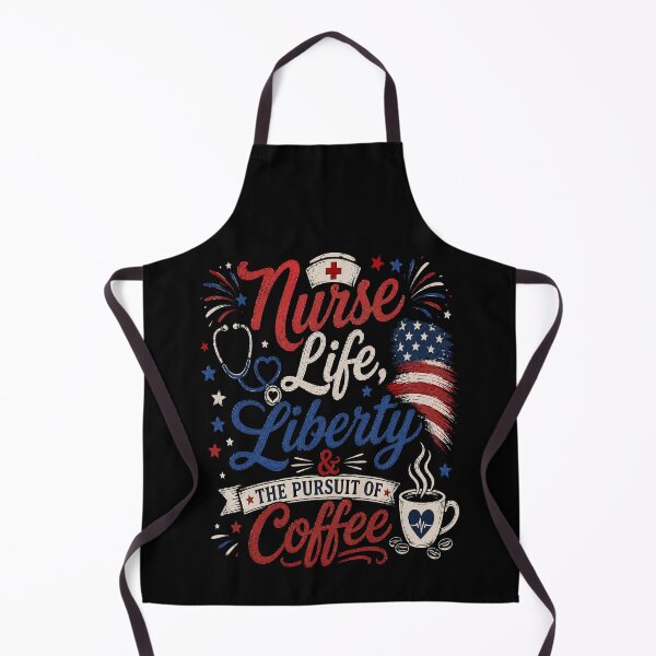 Item preview, Nurse Life, Liberty & The Pursuit of Coffee designed and sold by SavvyKloset.