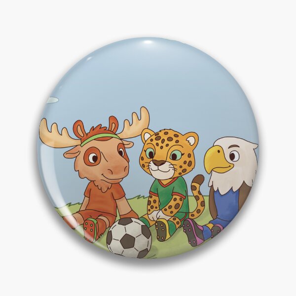 Item preview, Cute 2026 North America Football Animals Mascots | World Cup 2026 Special designed and sold by AliAltinelArt.