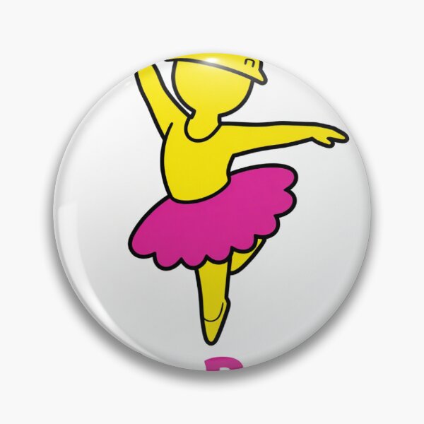 Item preview, I Dig Ballet Construction Worker Design designed and sold by InkDropStudio88.