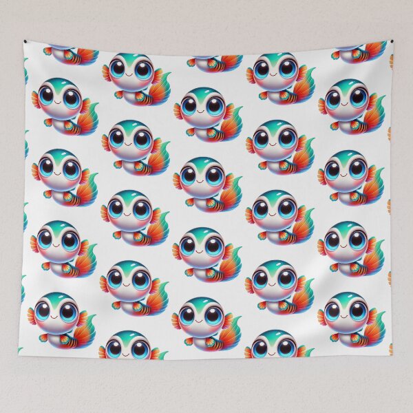 Item preview, Adorable Guppy Fish designed and sold by Sillytoe.
