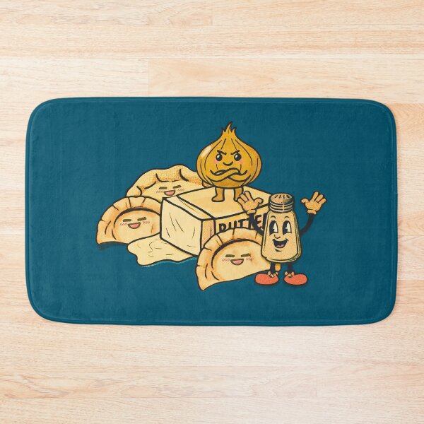 Item preview, Vintage Pierogi and Butter Funny Polish Cartoon designed and sold by pulse_retail.