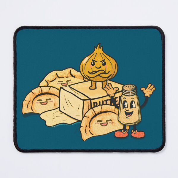 Item preview, Vintage Pierogi and Butter Funny Polish Cartoon designed and sold by pulse_retail.