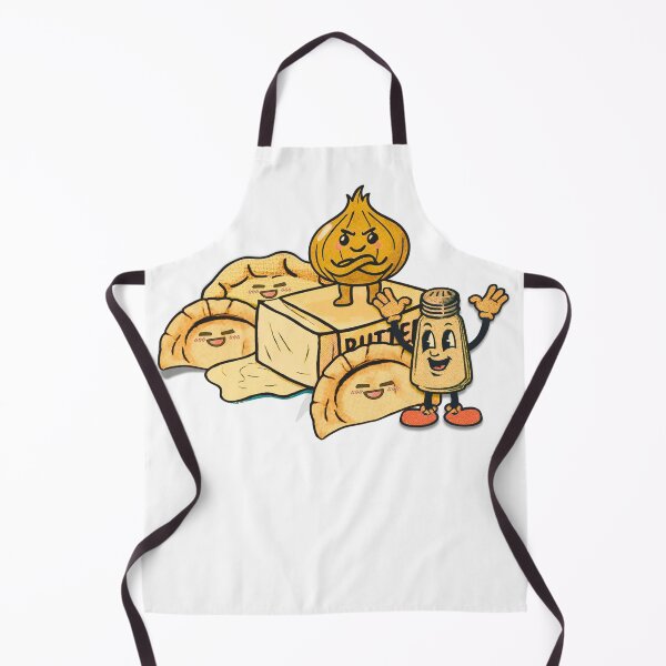 Item preview, Vintage Pierogi and Butter Funny Polish Cartoon designed and sold by pulse_retail.