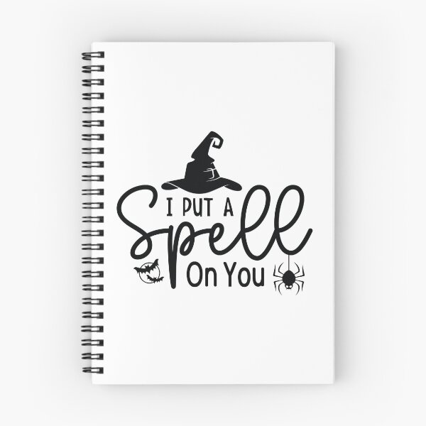 Item preview, I Put A Spell On You - Cute Halloween Party Retro Vintage Spooky Witch Pumpkin Ghost Autumn Gothic Horror Gift designed and sold by FuzionRaptor.