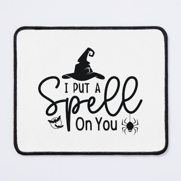 Item preview, I Put A Spell On You - Cute Halloween Party Retro Vintage Spooky Witch Pumpkin Ghost Autumn Gothic Horror Gift designed and sold by FuzionRaptor.