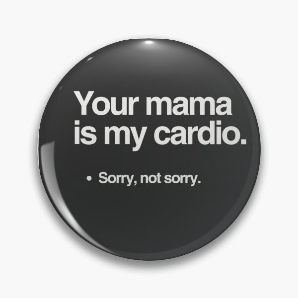 Item preview, Your Mama Is My Cardio - Funny Workout Shirt designed and sold by GraphiteLab.