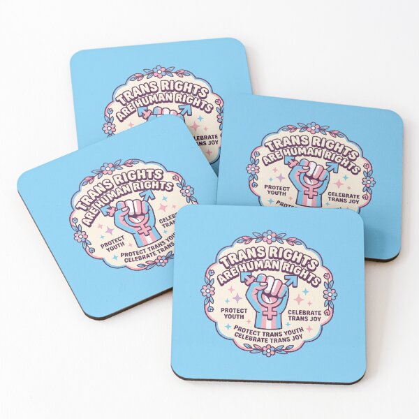Item preview, Trans Rights Are Human Rights Pride designed and sold by BluePrint Vibe.