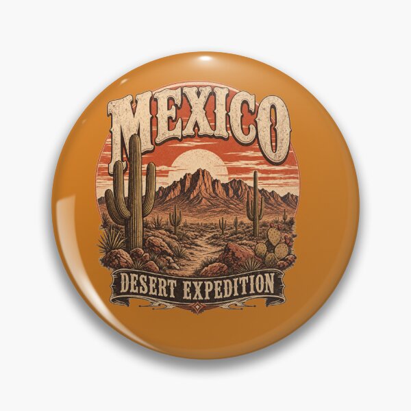 Item preview, Mexico Desert Expedition Retro Travel T-Shirt designed and sold by Ezzeldein212.