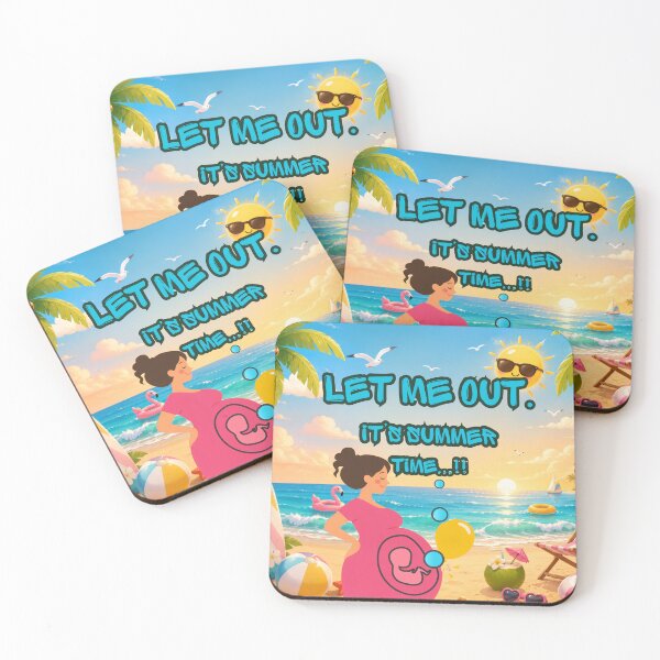 Item preview, Let Me Out It ' Summer Time...!!-Too Tired in the Womb – Ready for Summer Break designed and sold by missprint57.