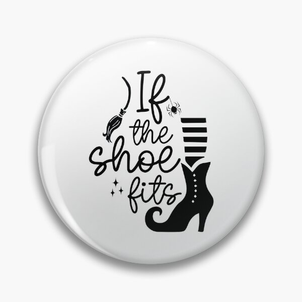 Item preview, If The Shoe Fits - Cute Halloween Party Retro Vintage Spooky Witch Pumpkin Ghost Autumn Gothic Horror Gift designed and sold by FuzionRaptor.