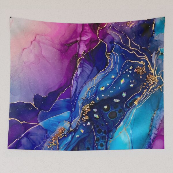 Item preview, Abstract Vibrant Rainbow Ombre designed and sold by Differenceee.