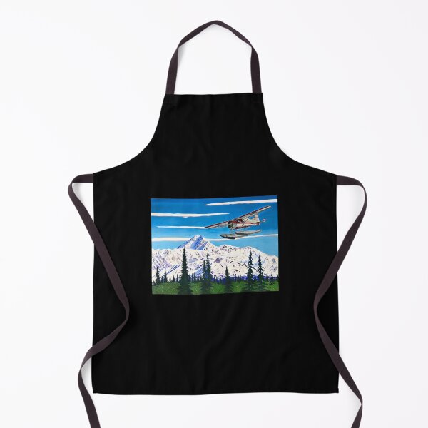 Item preview, Float Plane Landing in Willow, Alaska in Front of Denali, by Alaskan Artist Scott Clendaniel designed and sold by Scott Clendaniel.