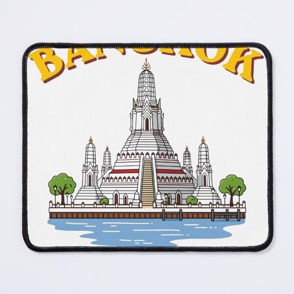 Item preview, Bangkok Wat Arun designed and sold by GeeklyShirts.
