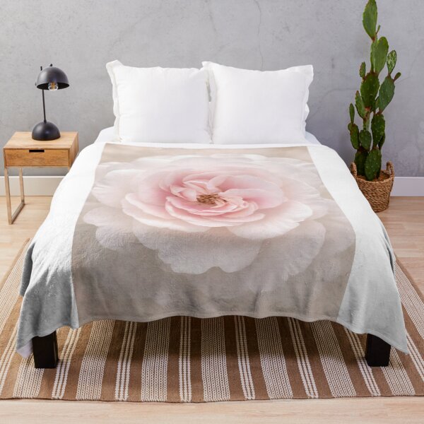 Item preview, Blush Pink Rose Art, Soft Floral Aesthetic Print designed and sold by Violafleurviolett.