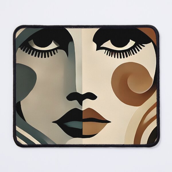 Item preview, Mid Century Modern Art Duality of Shadow and Light designed and sold by Lee Hiller Designs.