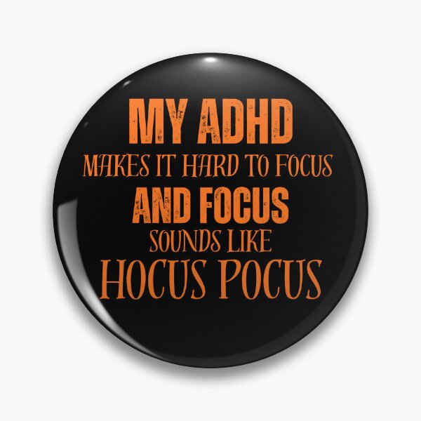 Item preview, Focus is hocus pocus, orange 2 designed and sold by Cottageshop.