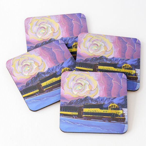 Item preview, Alaska Railroad Sunrise designed and sold by Scott Clendaniel.