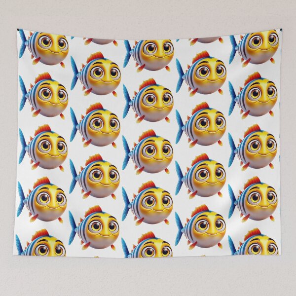Item preview, Adorable Haddock Fish designed and sold by Sillytoe.