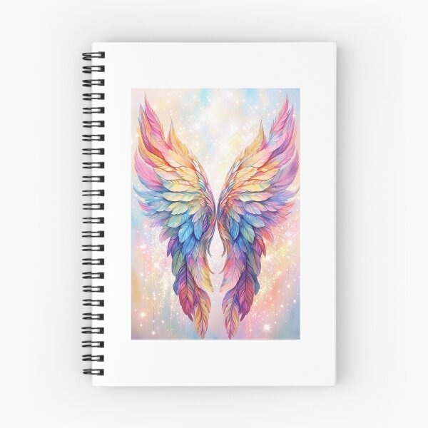 Item preview, Colourful set of wings in a rainbow effect  designed and sold by carlsmart1.