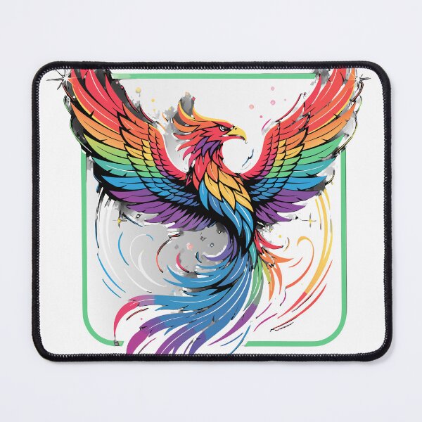 Item preview, Phoenix of Color Sticker  designed and sold by inkfusionhub99.