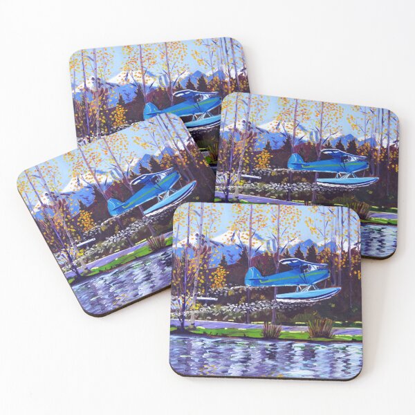 Item preview, Blue Float Plane designed and sold by Scott Clendaniel.