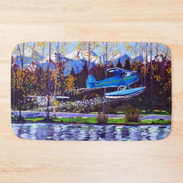 Item preview, Blue Float Plane designed and sold by Scott Clendaniel.