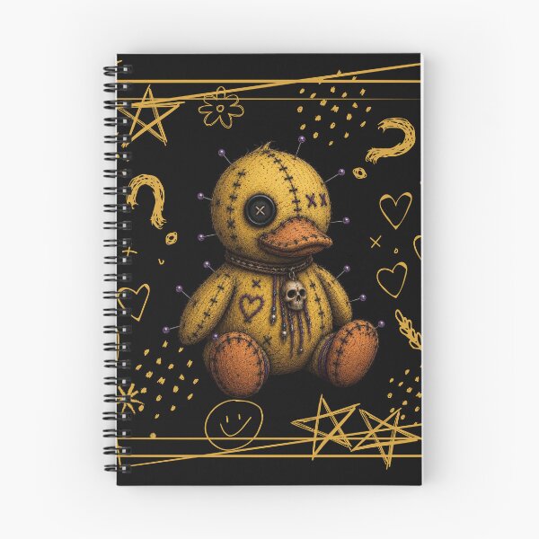 Item preview, Yellow Voodoo Duck - Black designed and sold by CaylaTay.