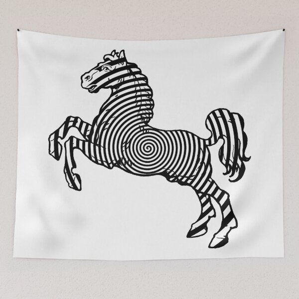 Item preview, Psychedelic Horse designed and sold by Hoorahville.