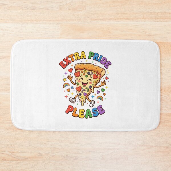 Item preview, Pride Pizza Extra Pride Please Kawaii Food Lover designed and sold by longngusuc.